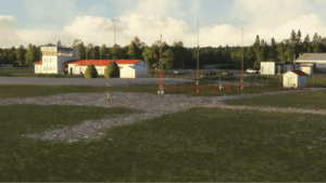 Kärdla Airport buildings, navigation equipment and airfield surroundings recreated in MSFS 2024